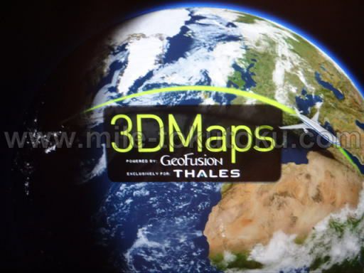 JAL国際線 エコノミークラス フライトマップ