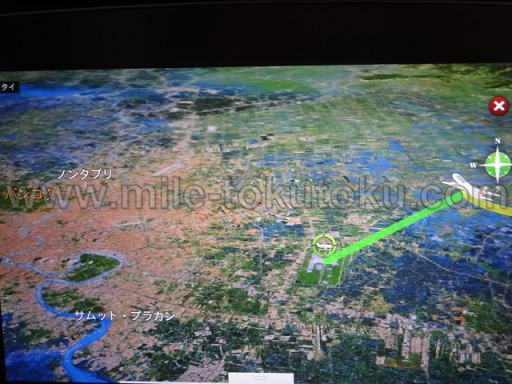 JAL国際線 エコノミークラス フライトマップ