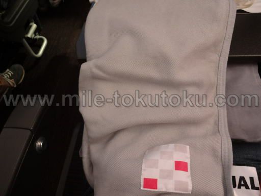 JAL国際線 エコノミークラス ブランケット