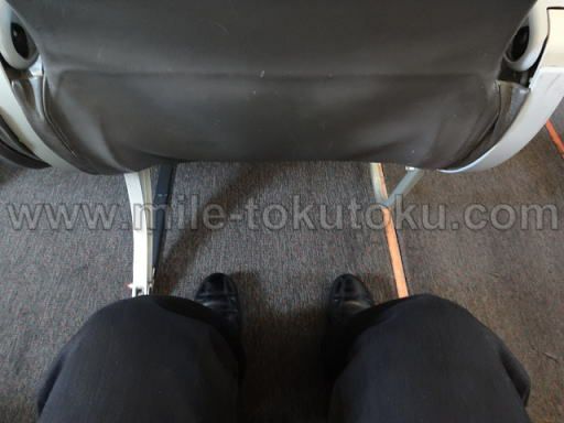 バンコクエアウェイズ エコノミークラス シートピッチ