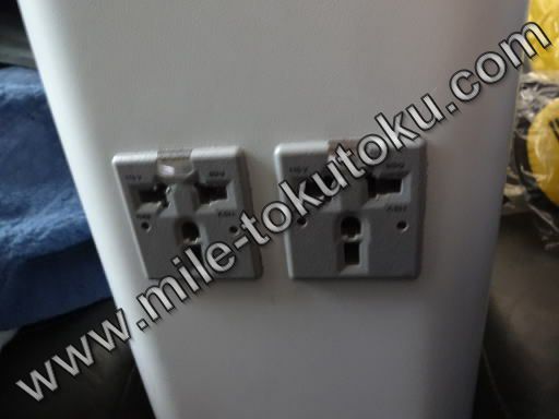 スクート航空 ビジネスクラス コンセント