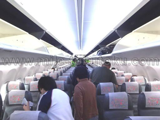 春秋航空/スプリングジャパン 機内の様子