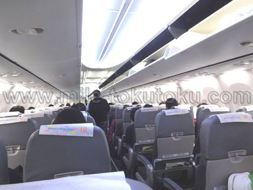 春秋航空/スプリングジャパン 機内の雰囲気