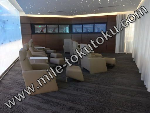 アトランタ空港 デルタ航空ラウンジ 仮眠エリア