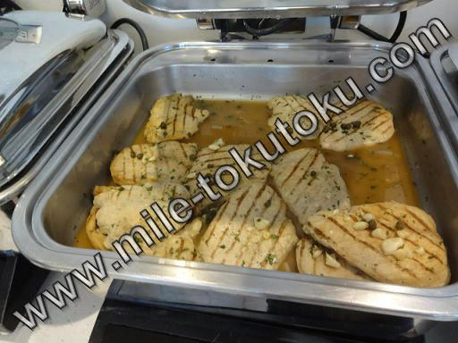 アトランタ空港 デルタ航空ラウンジ 鶏肉