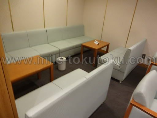 福岡空港 大韓航空ラウンジ 一番奥のエリア