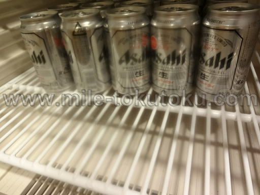 福岡空港 大韓航空ラウンジ アサヒのスーパードライ