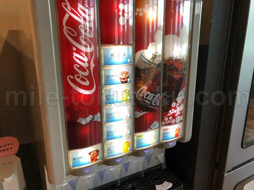 鹿児島空港 スカイラウンジ菜の花 ソフトドリンク