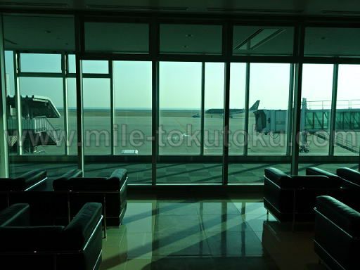 北九州空港 ラウンジひまわり 外の景色