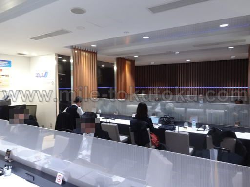 小松空港 ANAラウンジ あまり混雑しない