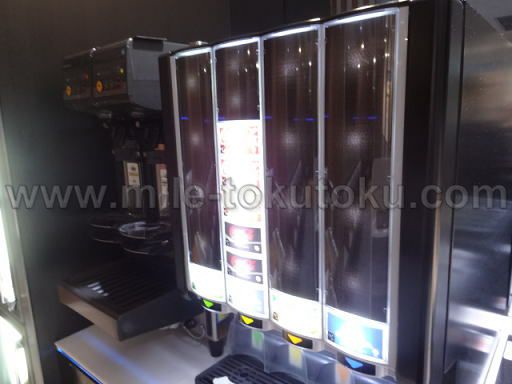 小松空港 ANAラウンジ ソフトドリンクバー