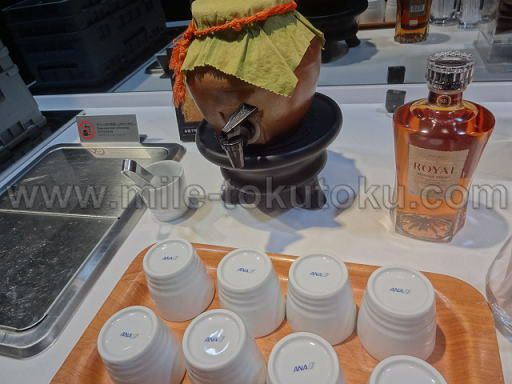 小松空港 ANAラウンジ 焼酎