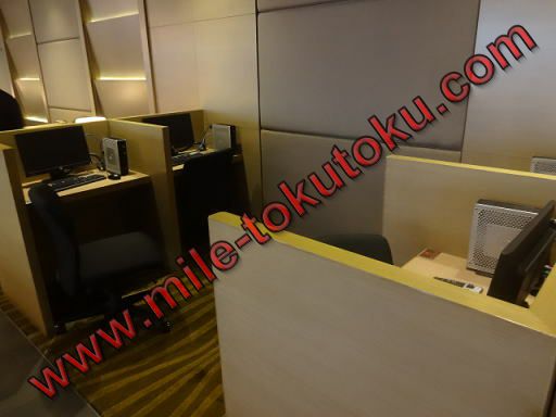 クアラルンプール空港 プラザプレミアムラウンジ ビジネスコーナー