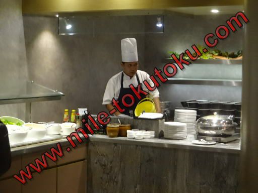 クアラルンプール空港 プラザプレミアムラウンジ ヌードルコーナー