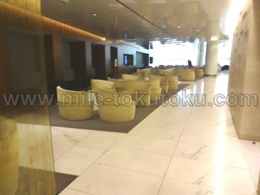 ロサンゼルス空港 大韓航空ラウンジ 全体