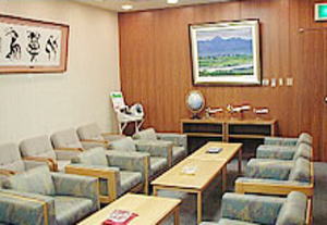 松本空港　ラウンジ