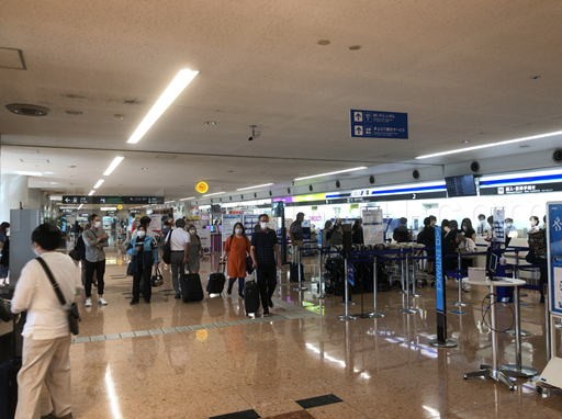 宮崎空港 カードラウンジひなた 1階の奥