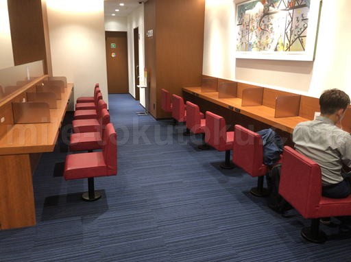 宮崎空港 カードラウンジひなた カウンター席