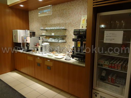 中部国際空港 大韓航空ラウンジ 軽食コーナー