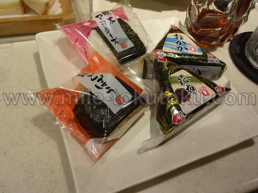 中部国際空港 大韓航空ラウンジ おにぎり