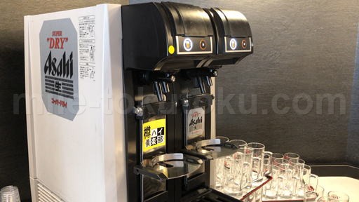 成田 第1 プライオリティパスラウンジNOA ビールサーバー