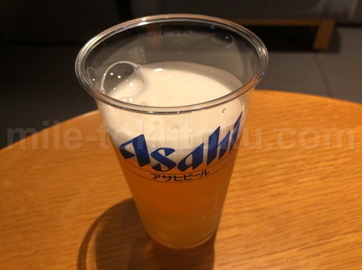 成田 第2 プライオリティパスラウンジKOCOO ビール