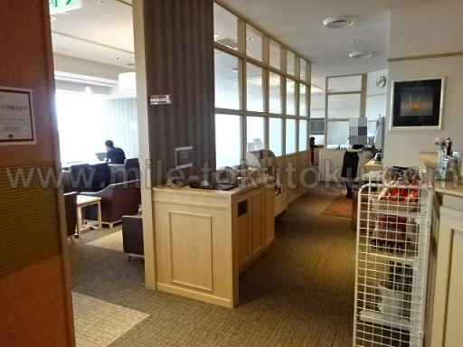 新潟空港 エアリウムラウンジ 様子