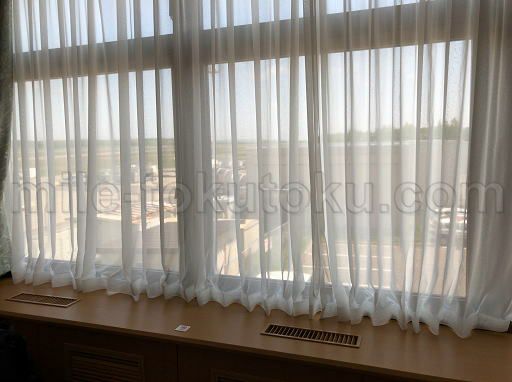 帯広空港 ラウンジ 窓