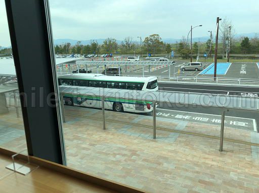 佐賀空港 ラウンジ 外の眺め