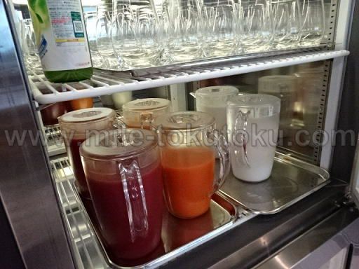 札幌/新千歳空港 ANAラウンジ 牛乳やジュース