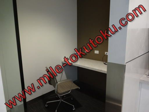 サンフランシスコ空港 第3 ユナイテッド航空ラウンジ ビジネスルームの中