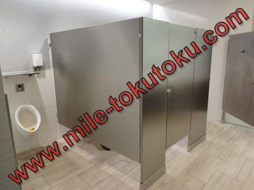 サンフランシスコ空港 第3 ユナイテッド航空ラウンジ 男性トイレ