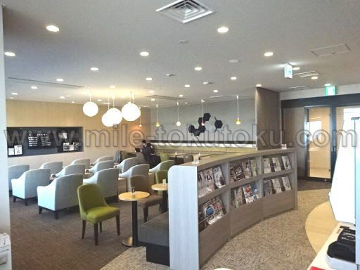 静岡空港 カードラウンジ 全体