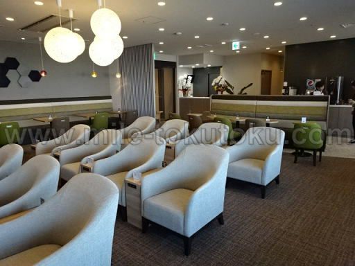 静岡空港 カードラウンジ 様子