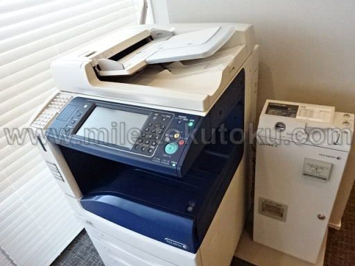 静岡空港 カードラウンジ コピー機