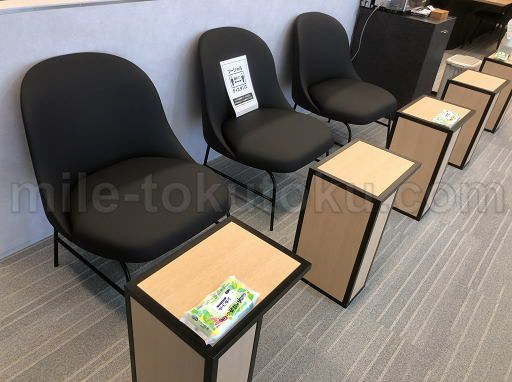 庄内空港 ラウンジ 椅子席