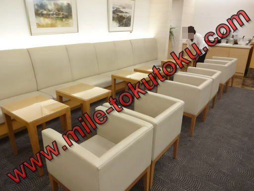 台北/桃園空港 JALラウンジ ダイニングエリア