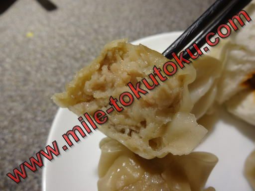 台北/桃園空港 JALラウンジ ジューシーな焼売