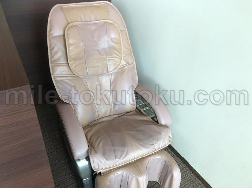 徳島空港 ラウンジ マッサージチェア