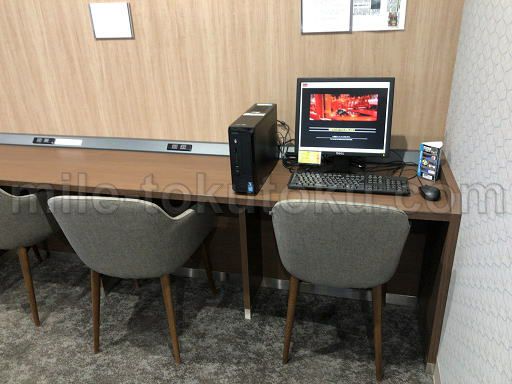 宇部空港 ラウンジ パソコン