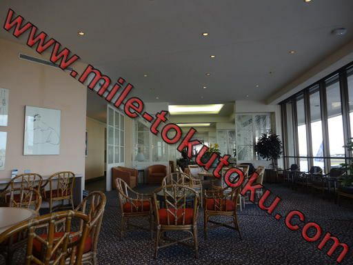 ホノルル空港 ユナイテッド航空ラウンジ 全体の様子