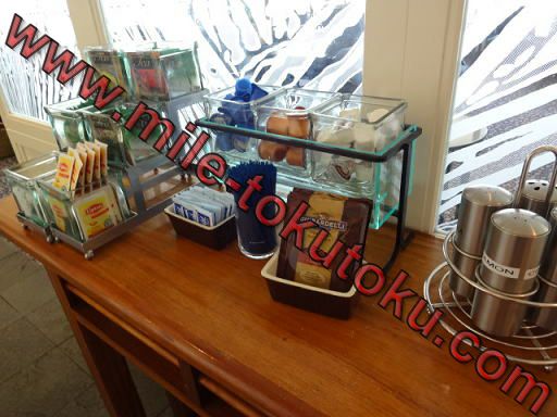 ホノルル空港 ユナイテッド航空ラウンジ ティーバッグ