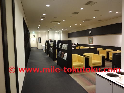 函館空港 カードラウンジ 全体の様子