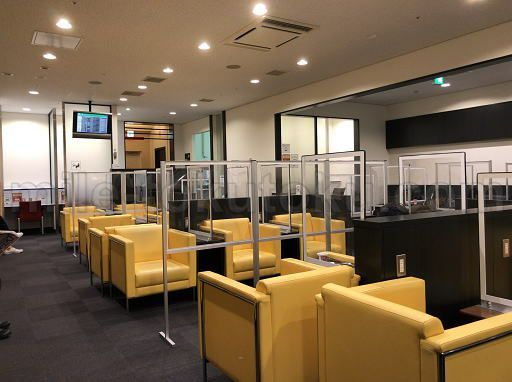 函館空港 ラウンジ 全体の様子