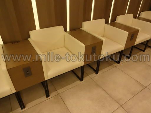 中部国際空港 プレミアムラウンジ・セントレア シート