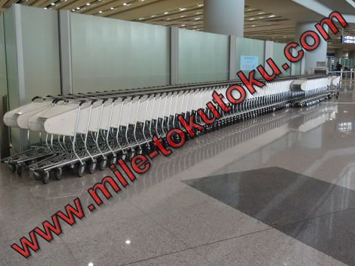 北京空港 荷物カート