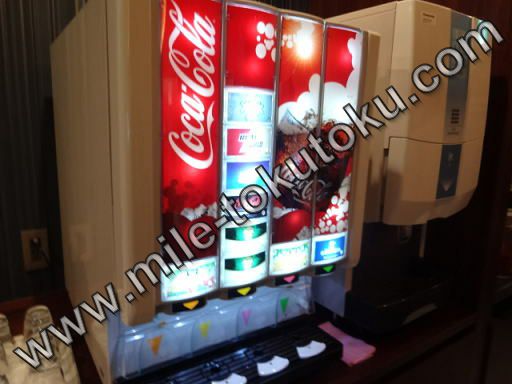 伊丹空港 ラウンジオーサカ ソフトドリンクバー