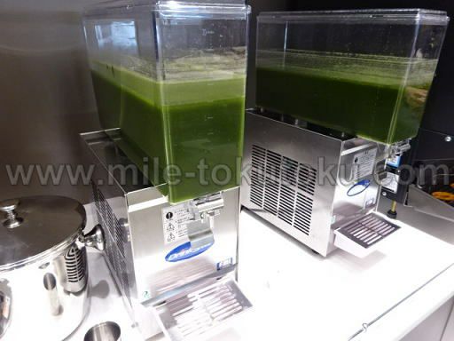 伊丹空港 ANAラウンジ 青汁