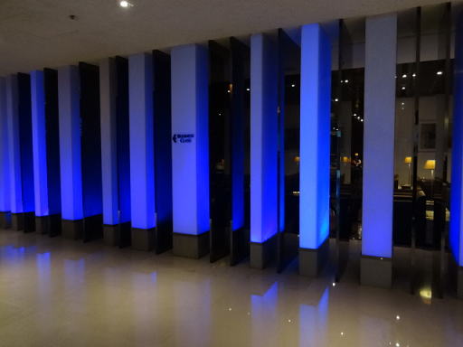 シンガポール空港 シルバークリスラウンジ 分かれているエリア