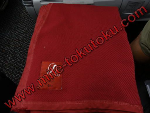 JAL国内線 クラスJ 毛布